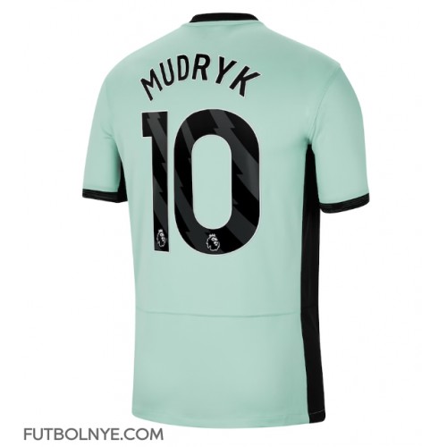 Camiseta Chelsea Mykhailo Mudryk #10 Tercera Equipación 2023-24 manga corta